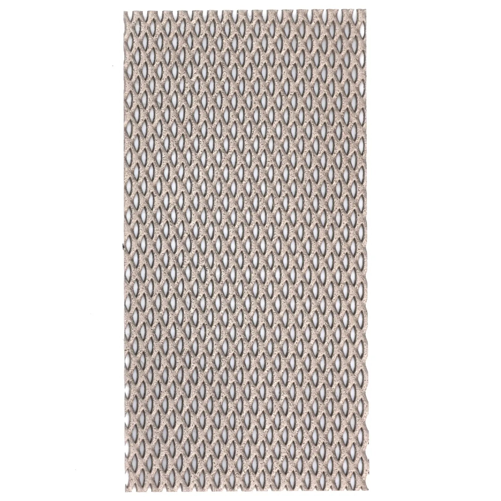 Platinized Titanium Mesh Electrode, 50 x 100 x 1 mm, for Electrolysis Anode or Cathode