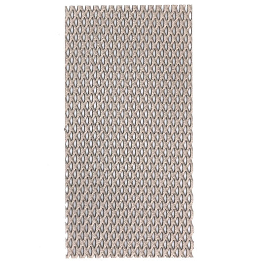 Platinized Titanium Mesh Electrode, 50 x 100 x 1 mm, for Electrolysis Anode or Cathode