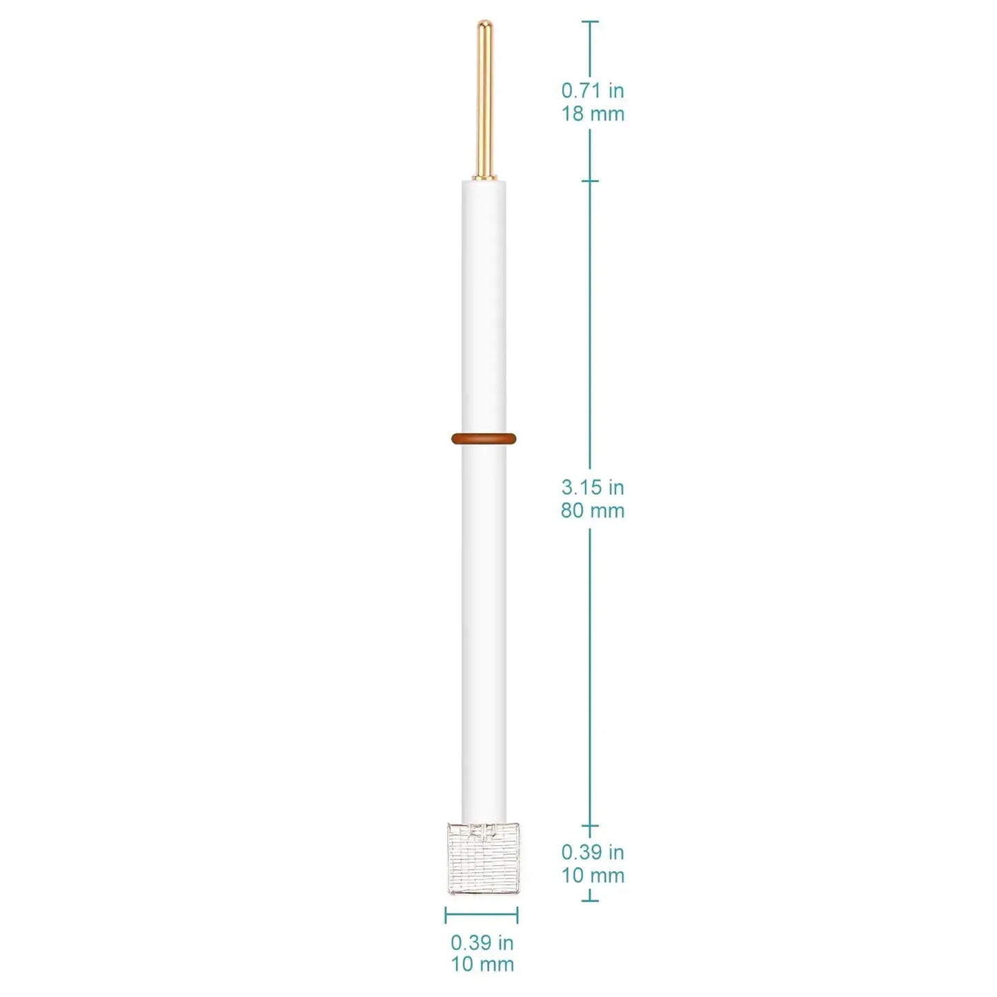 10x10 mm Electrolytic Platinum Mesh Electrode Electrochemistry - Electrode