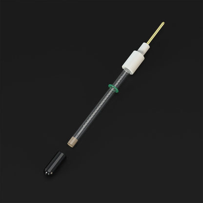 Platinum Ring Electrode with Salt Bridge, 0.5×150 mm, 99.99% Purity, SGS Certified - GDMS Tested