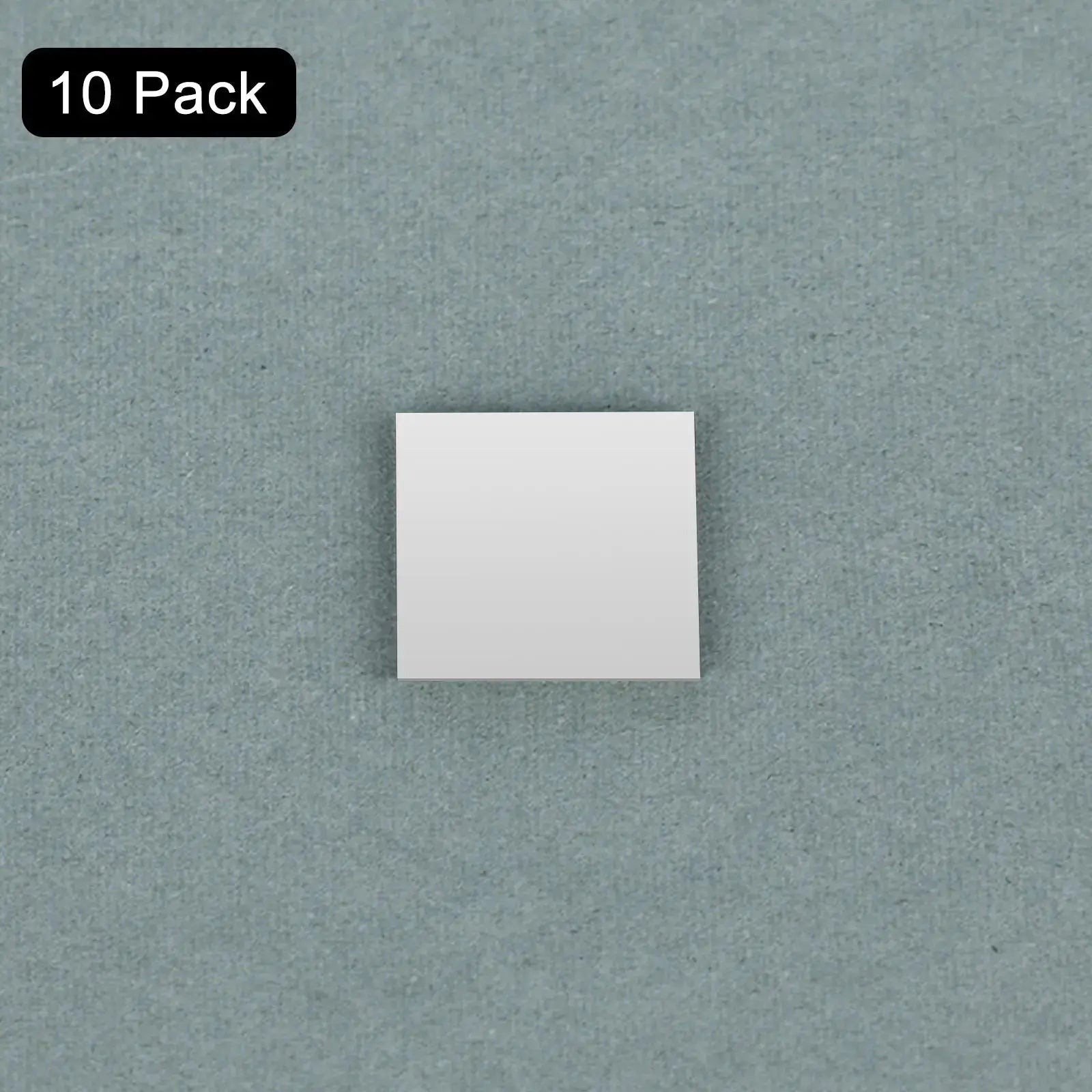 Platinum Sheets, 10x10x0.1mm/10x15x0.1mm, 99.99% Purity, SGS Certified - GDMS Tested Electrode Material-Pt