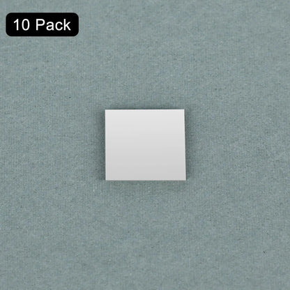 Platinum Sheets, 10x10x0.1mm/10x15x0.1mm, 99.99% Purity, SGS Certified - GDMS Tested Electrode Material-Pt