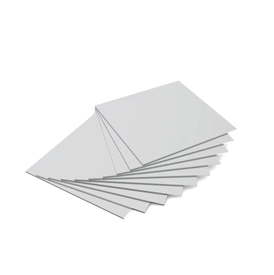 Platinum Sheets, Purity 99.99% Platinum sheet 10x10x0.1mm-Pack-of-10