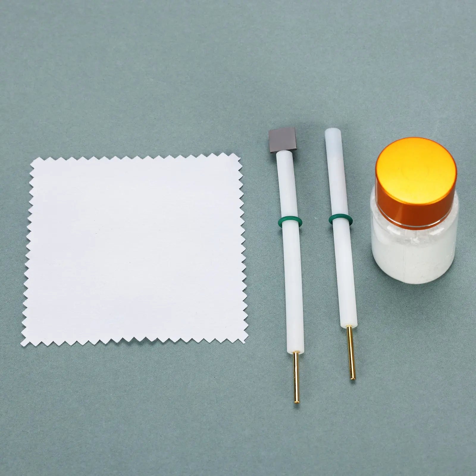 Detailed structural assembly component for StonyLab Polishing Cloth