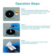 Alternative angle showing underlying build quality of StonyLab Polishing Cloth