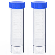 50 ml PP self-standing centrifuge tubes with screw caps conical bottom laboratory sample tubes 25-pack StonyLab