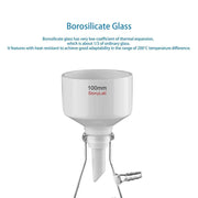Comprehensive product view and setup components for StonyLab Porcelain Buchner Funnel Filtration Kits