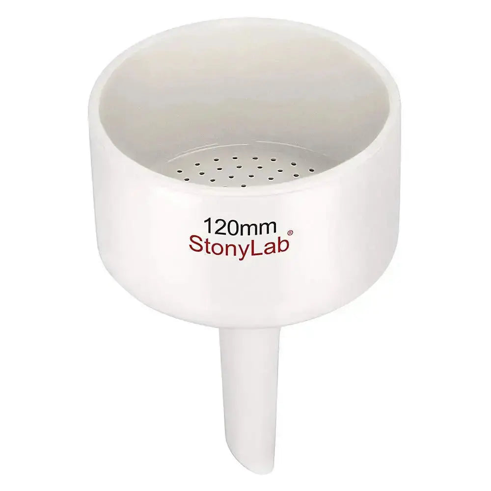 Comprehensive product view and setup components for StonyLab Porcelain Buchner Funnel