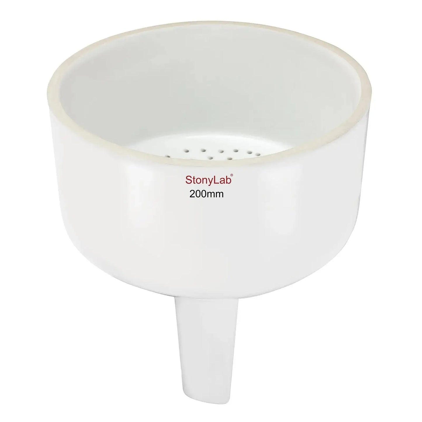 Porcelain Buchner Funnel, O.D 80 mm - 300 mm Funnels-Buchner