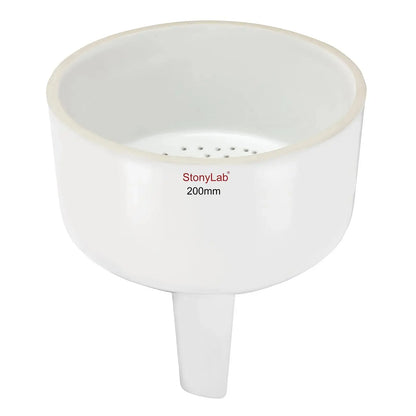 Porcelain Buchner Funnel, O.D 80 mm - 300 mm Funnels-Buchner