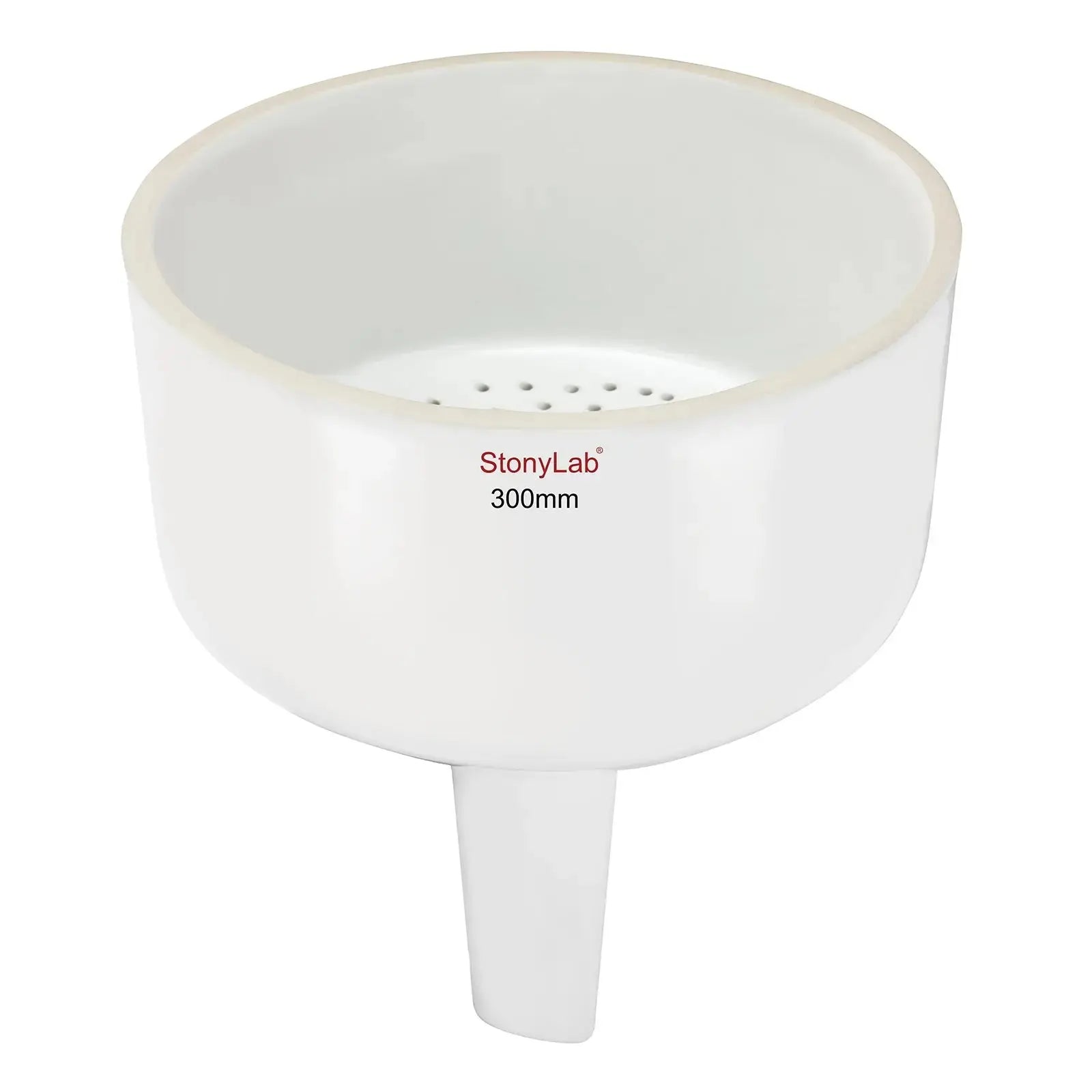 Comprehensive product view and setup components for StonyLab Porcelain Buchner Funnel