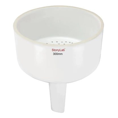 Porcelain Buchner Funnel, O.D 80 mm - 300 mm Funnels-Buchner