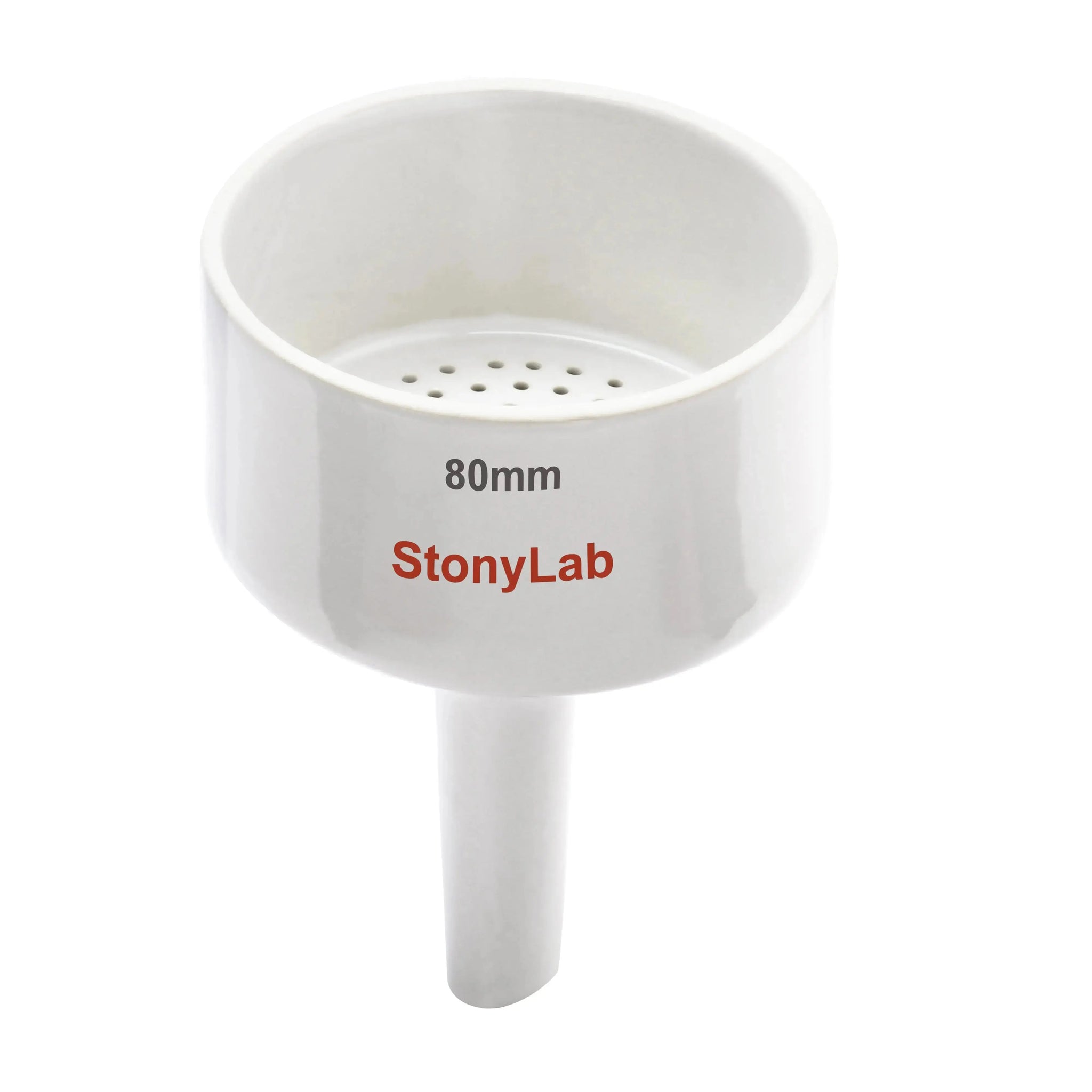Comprehensive product view and setup components for StonyLab Porcelain Buchner Funnel