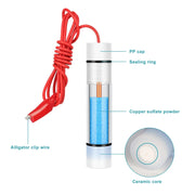 Portable copper sulfate reference electrode for field corrosion monitoring and cathodic protection testing of underground pipelines, cables and concrete structures StonyLab
