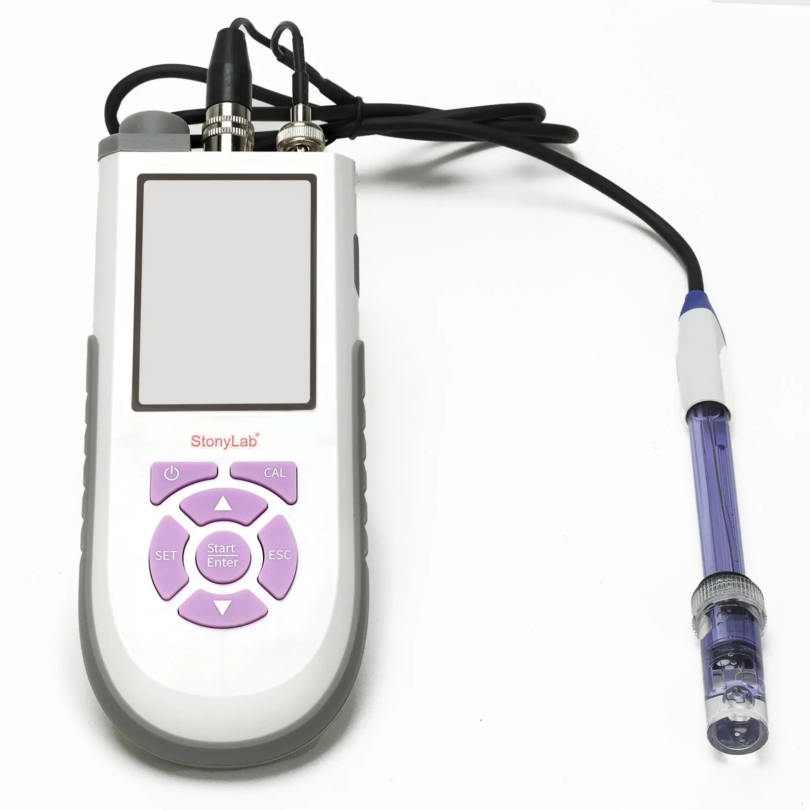 Comprehensive product view and setup components for StonyLab Portable Electrochemical Analyzer with Conductivity