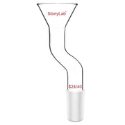 Comprehensive product view and setup components for StonyLab Powder Funnel with Offset Design