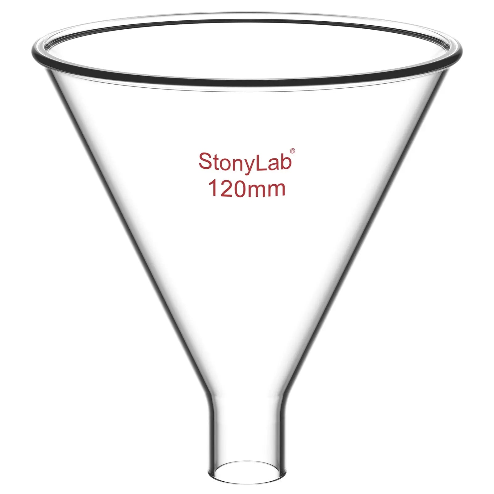 Comprehensive product view and setup components for StonyLab Powder Funnel