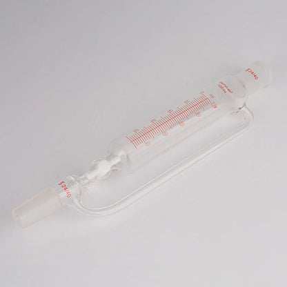 Pressure Equalizing Graduated Addition Funnel with 24/40 Joints, PTFE Stopcock, 50-500 ml Funnels-Pressure Equalizing Addition