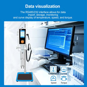 Comprehensive product view and setup components for StonyLab Programmable Emulsifying Dispersing Homogenizer
