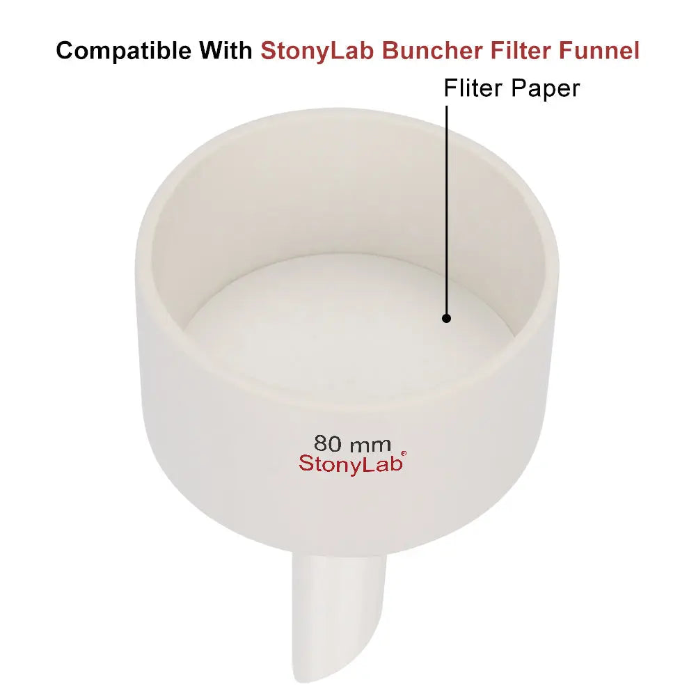 Qualitative Filter Paper, Fast Speed, 100 Packs - StonyLab Filter Papers 