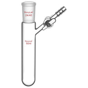 StonyLab Reaction Tube with Side Glass Stopcock for professional laboratory applications