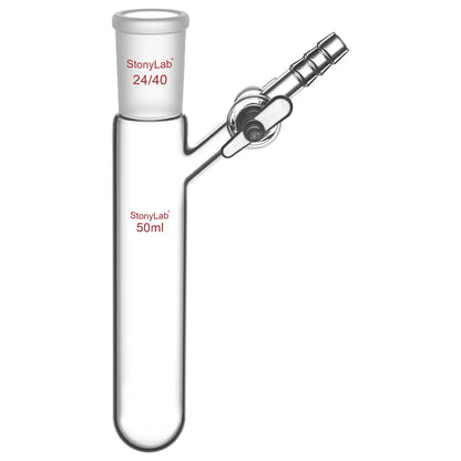 Reaction Tube with Side Glass Stopcock Tube-Test