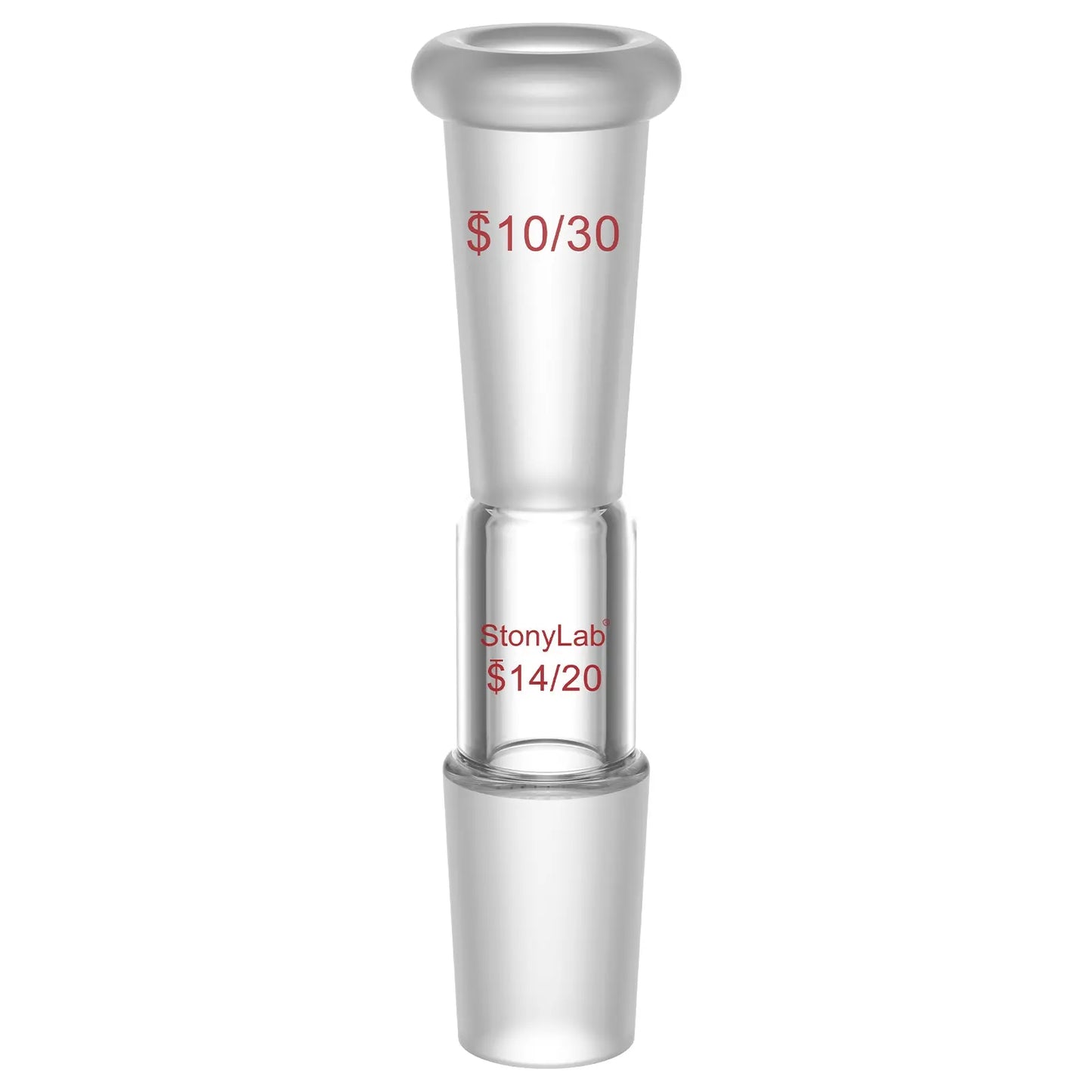Reducing Connecting Adapter, 10/30 Outer to 14/20 Inner Joint Adapters-Connecting
