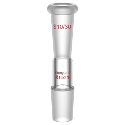 Reducing Connecting Adapter, 10/30 Outer to 14/20 Inner Joint Adapters-Connecting