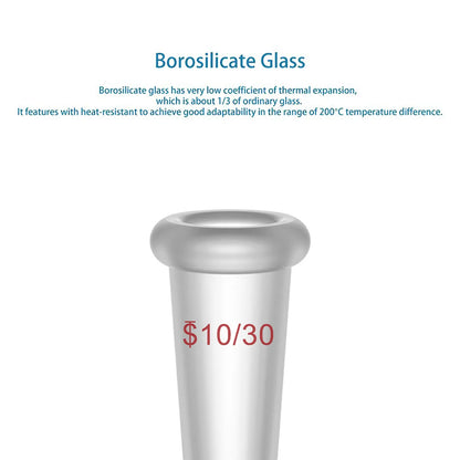 Reducing Connecting Adapter, 10/30 Outer to 14/20 Inner Joint Adapters-Connecting