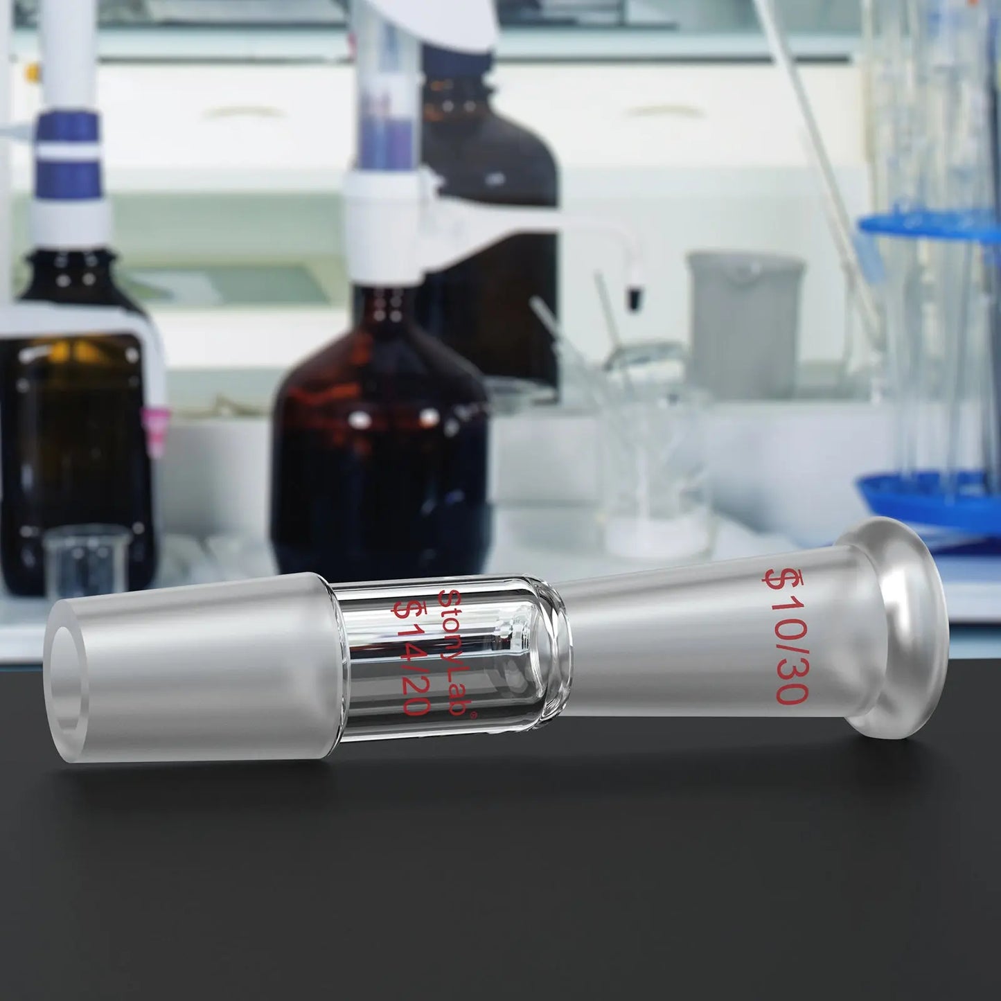 Reducing Connecting Adapter, 10/30 Outer to 14/20 Inner Joint Adapters-Connecting