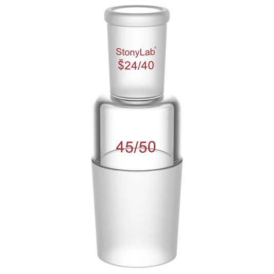 Reducing Connecting Adapter, 24/40 Outer to 45/50 Inner Joint Adapters-Connecting