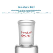 Side view and dimensional layout of the durable StonyLab Reducing Connecting Adapter