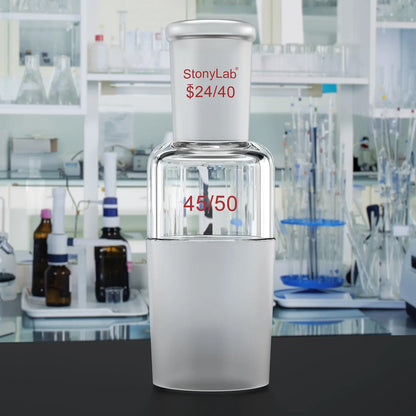 Reducing Connecting Adapter, 24/40 Outer to 45/50 Inner Joint Adapters-Connecting