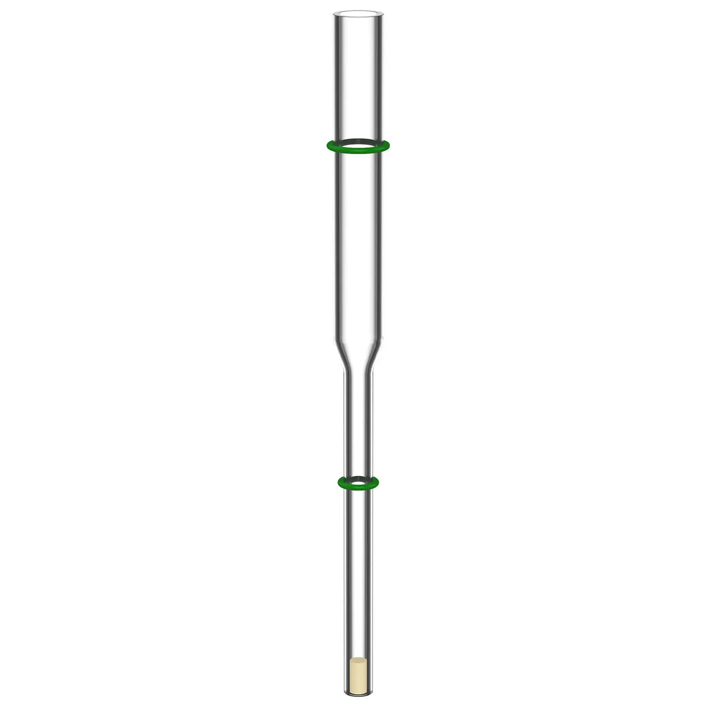 Reducing Electrochemical Salt Bridge for Reference Electrodes, Glass Luggin Capillary Bridge Tube, 6 mm Tip