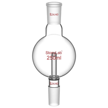 Comprehensive product view and setup components for StonyLab Rotary Evaporator Bump Trap