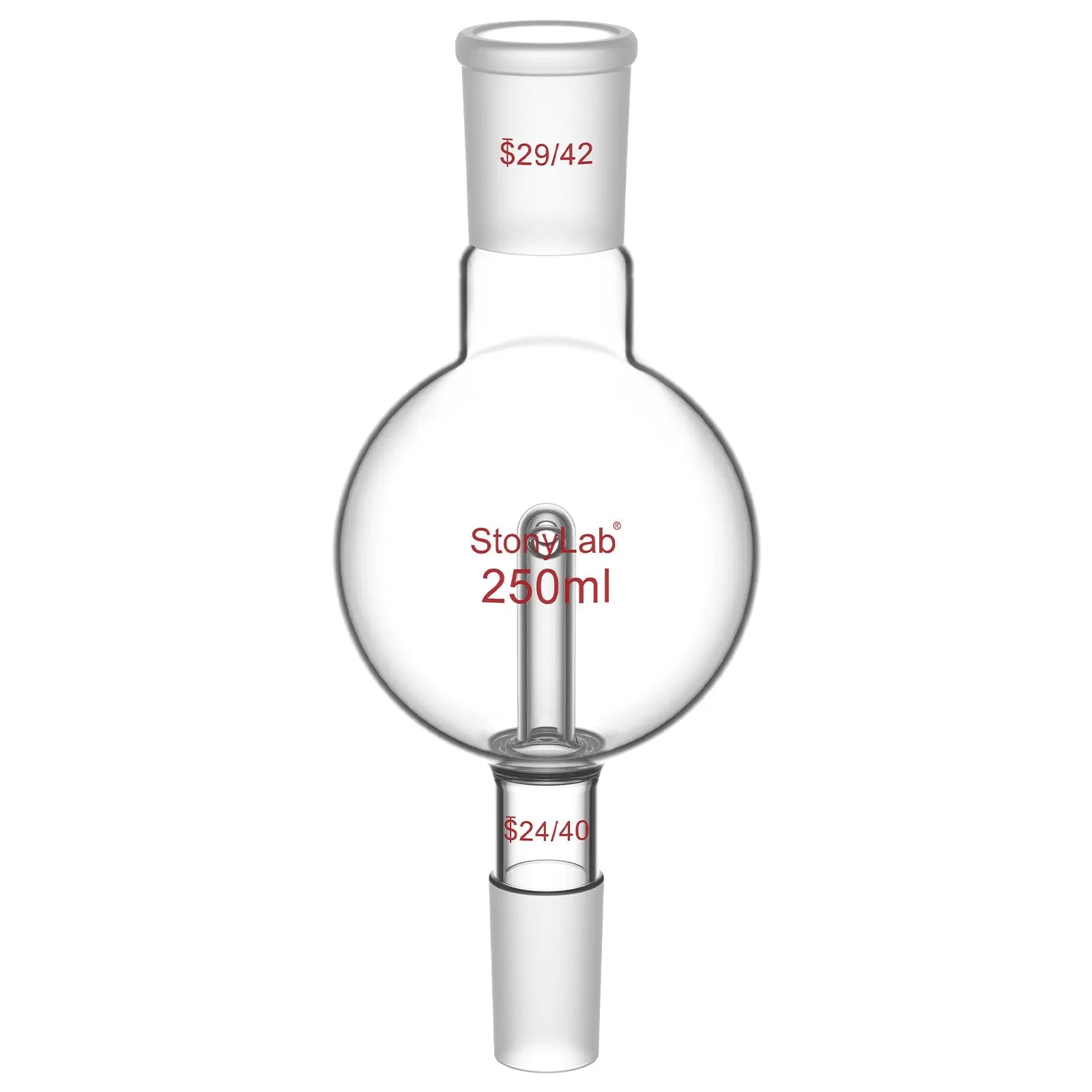 Comprehensive product view and setup components for StonyLab Rotary Evaporator Bump Trap
