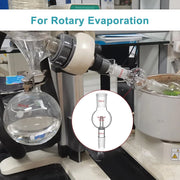 Comprehensive product view and setup components for StonyLab Rotary Evaporator Bump Trap