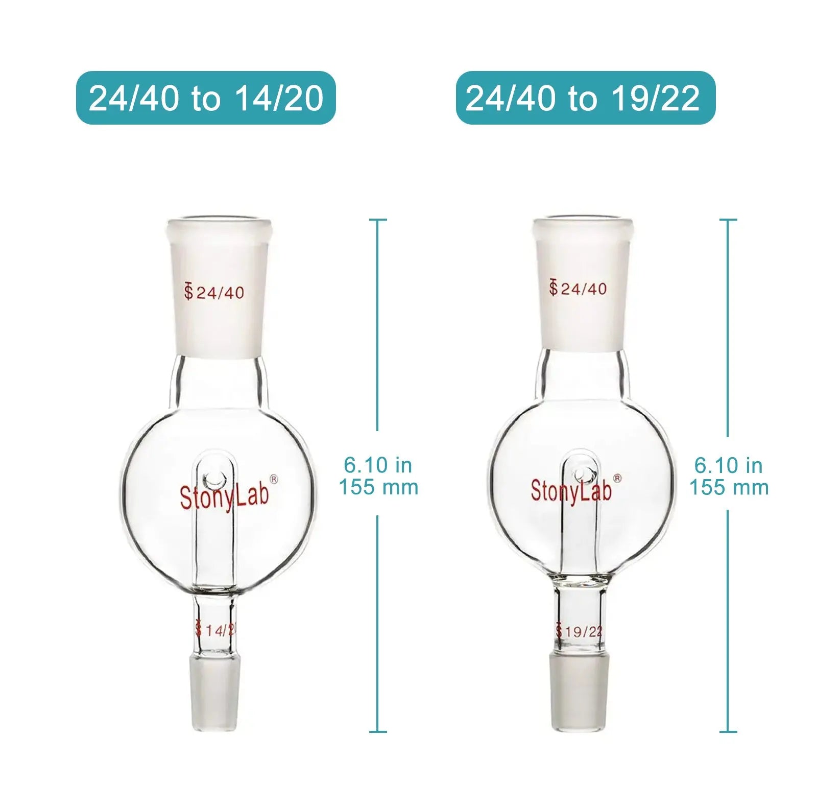équipement évaporation Solvants Piège à Évaporateur Rotatif Stonylab 250ml - Joints 24/40, Verre Borosilicaté, Max 200°C Piège à Chocs 250ml équipement évaporation Solvants Piège à Évaporateur Rotatif Stonylab 250ml - Joints 24/40, Verre Borosilicaté, Max 200°C Piège à Chocs 250ml
