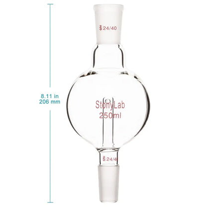 Rotary Evaporator Bump Trap - StonyLab Adapters - Distilling 