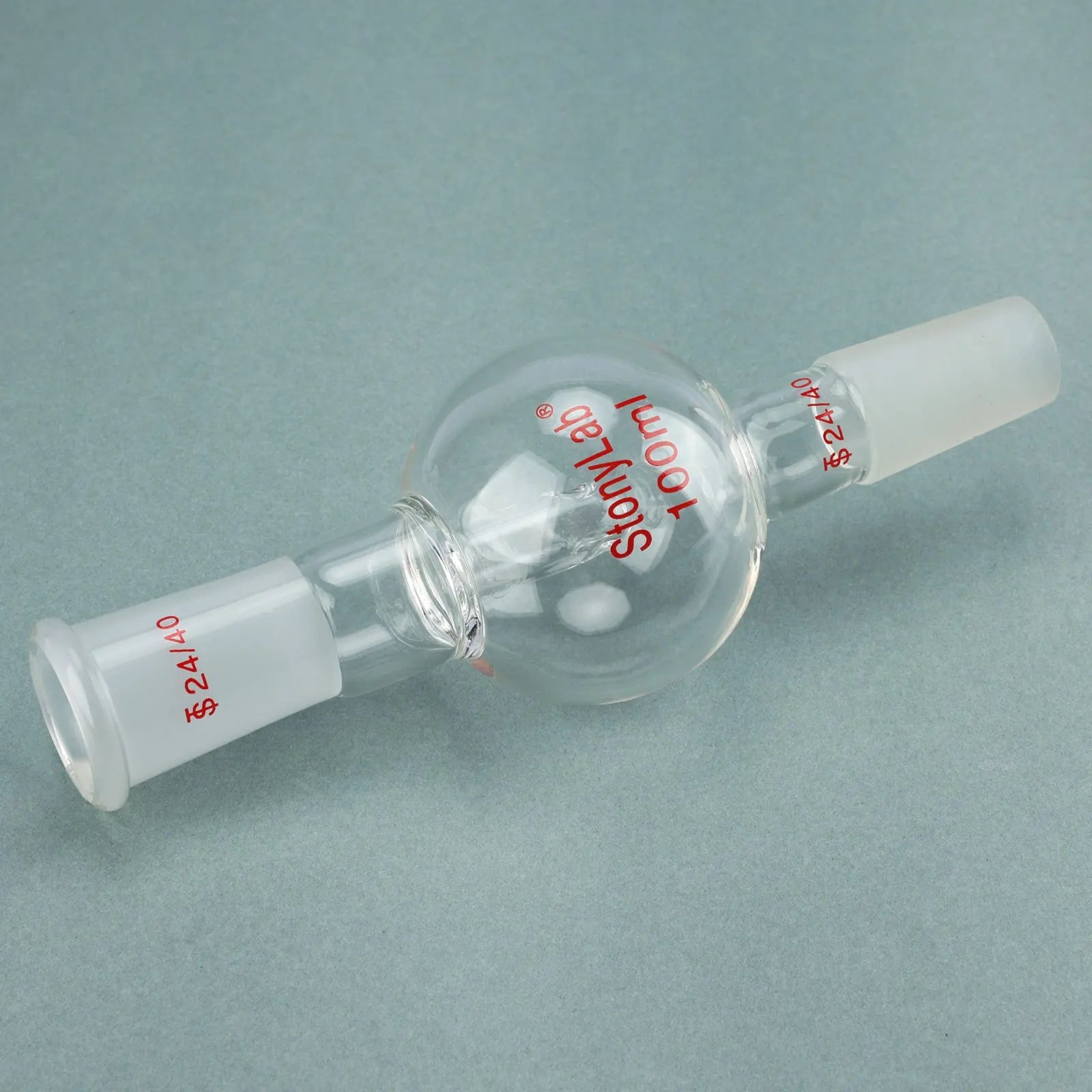 Alternative angle showing underlying build quality of StonyLab Rotary Evaporator Bump Trap
