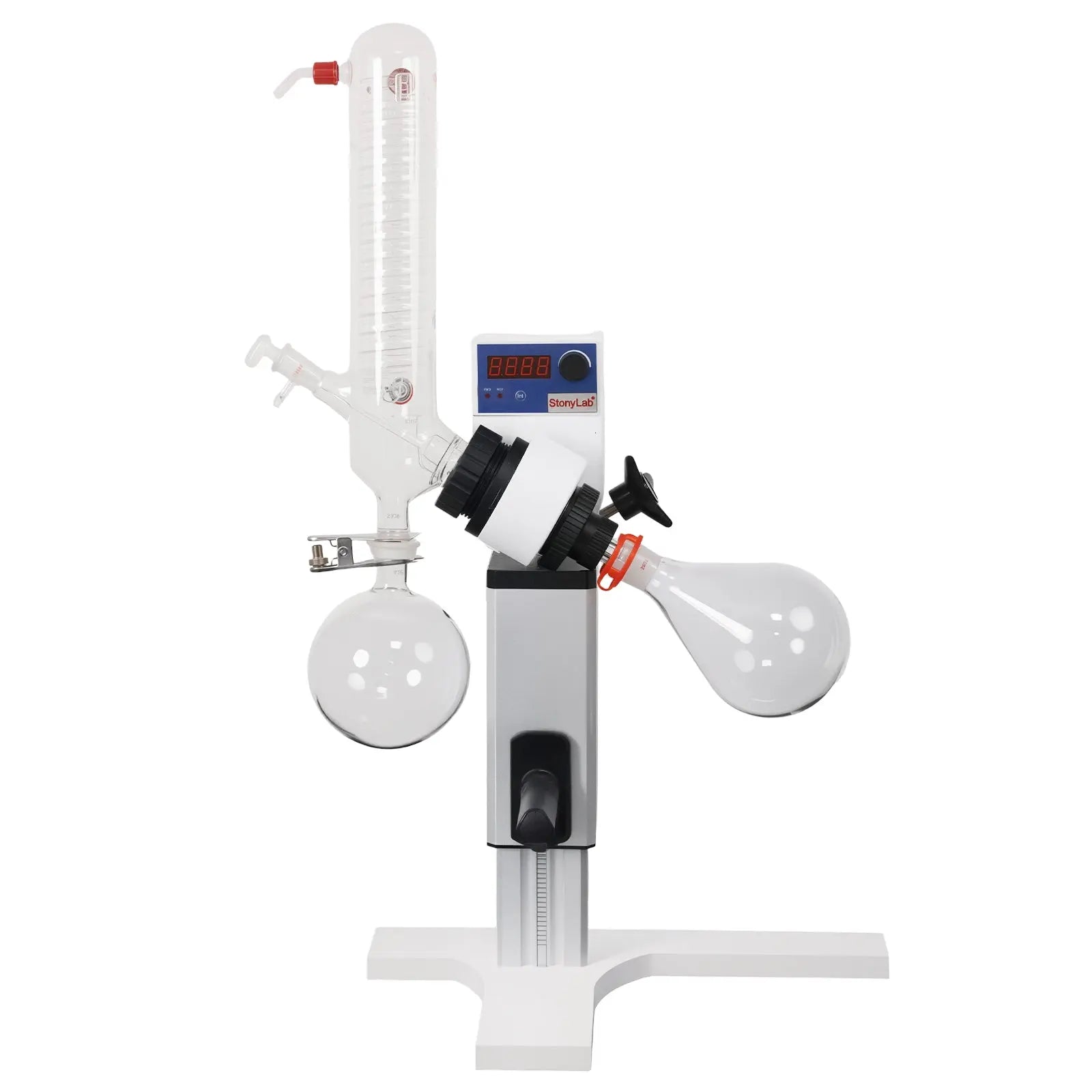 Close-up view showing the precise design and material of StonyLab Rotary Evaporator