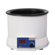Side view and dimensional layout of the durable StonyLab Rotary Evaporator