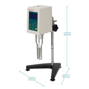Close-up view showing the precise design and material of StonyLab Rotational Viscometer
