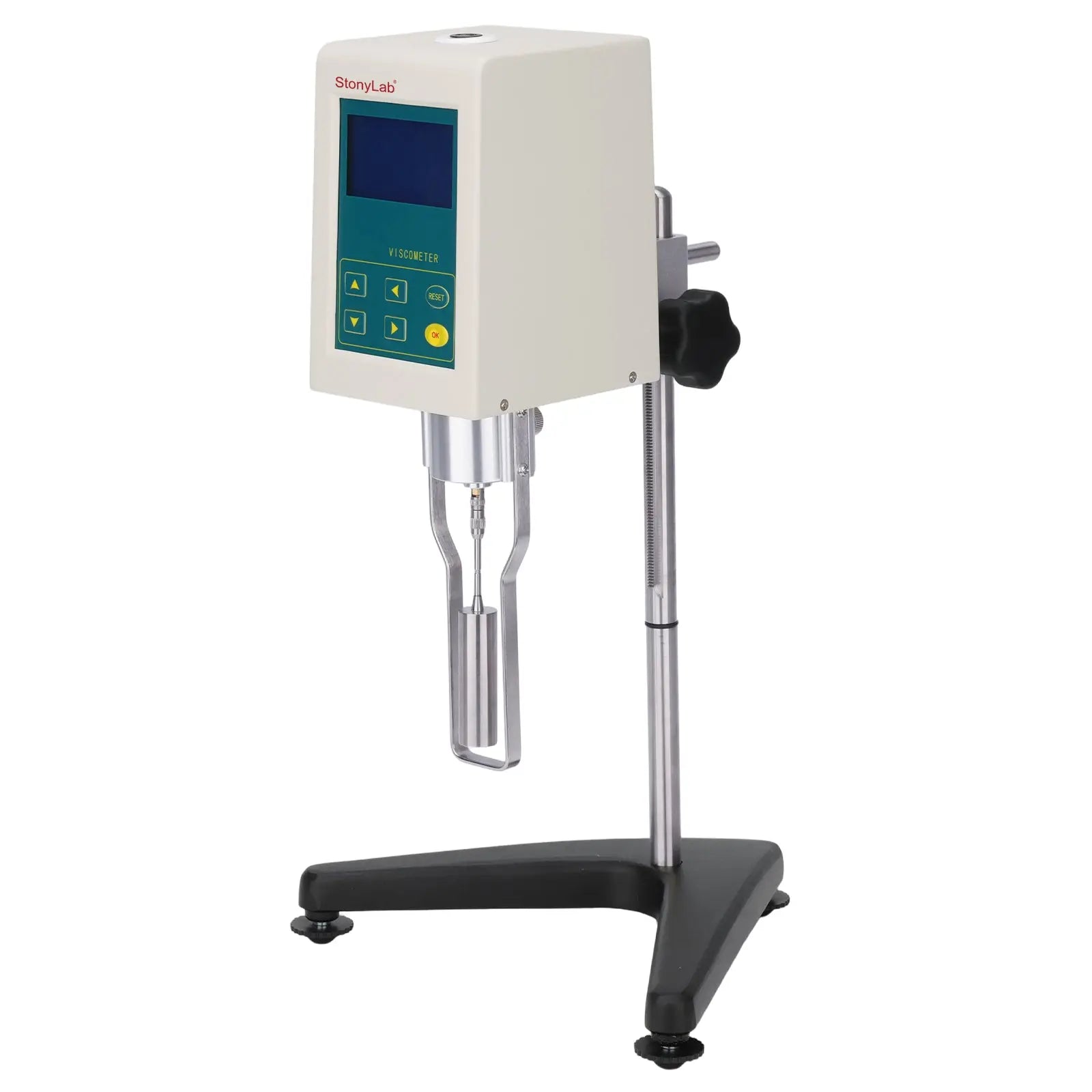 Viscometer Spindle Rack Rotational Viscometer 1-100,000 mPa·s, ±2% Accuracy, 4 Spindles – StonyLab