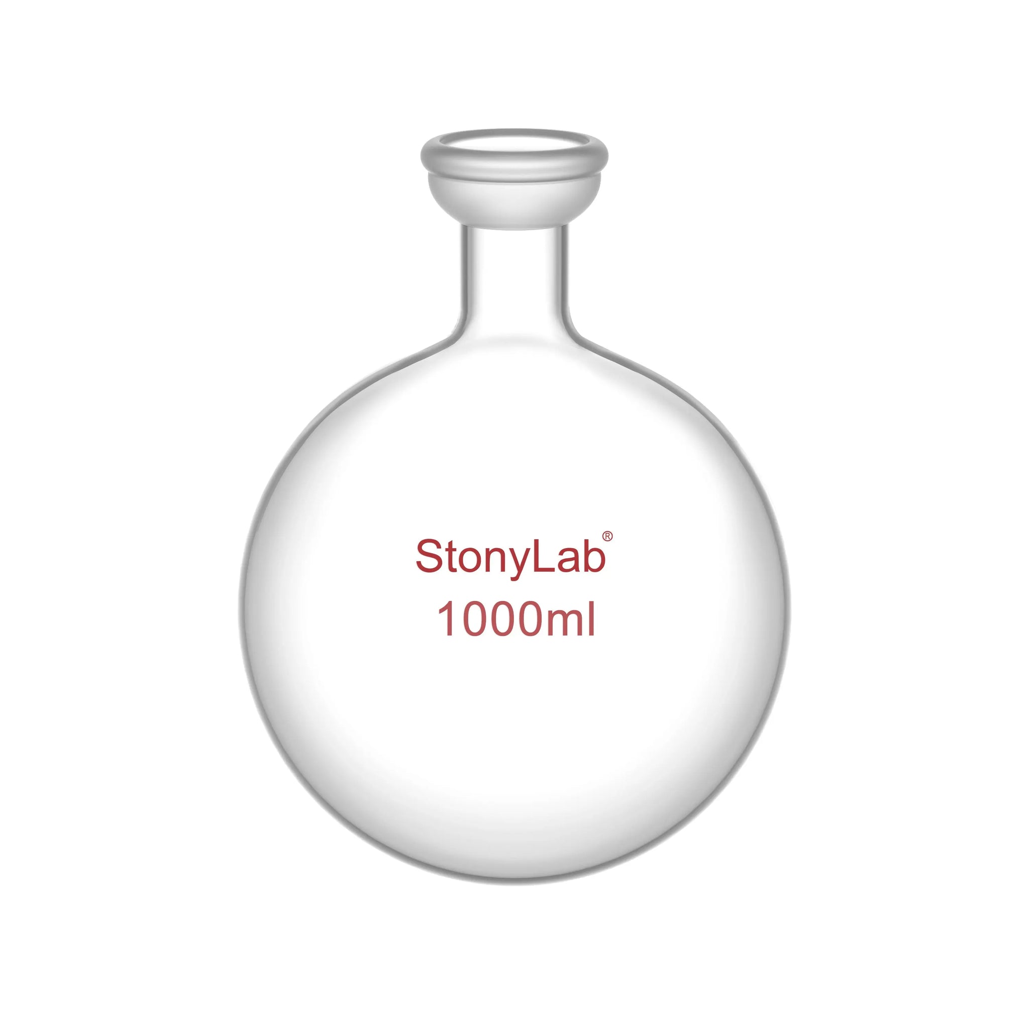 StonyLab Round Bottom Rotary Evaporator Collection Flask for professional laboratory applications