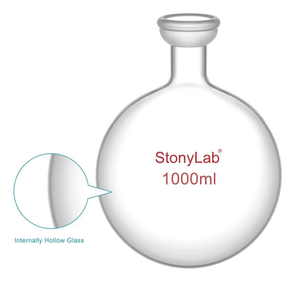 Rotating Collection Flask Rotary Evaporator Collection Flask 35/20 Joint 500–2000ml | StonyLab