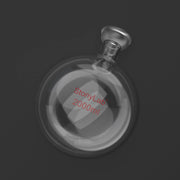 Alternative angle showing underlying build quality of StonyLab Round Bottom Rotary Evaporator Collection Flask
