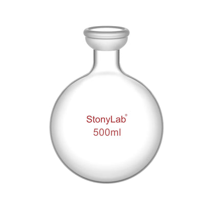 Round Bottom Rotary Evaporator Collection Flask, 35/20 Spherical Joint Flasks-Round Bottom-1 Neck