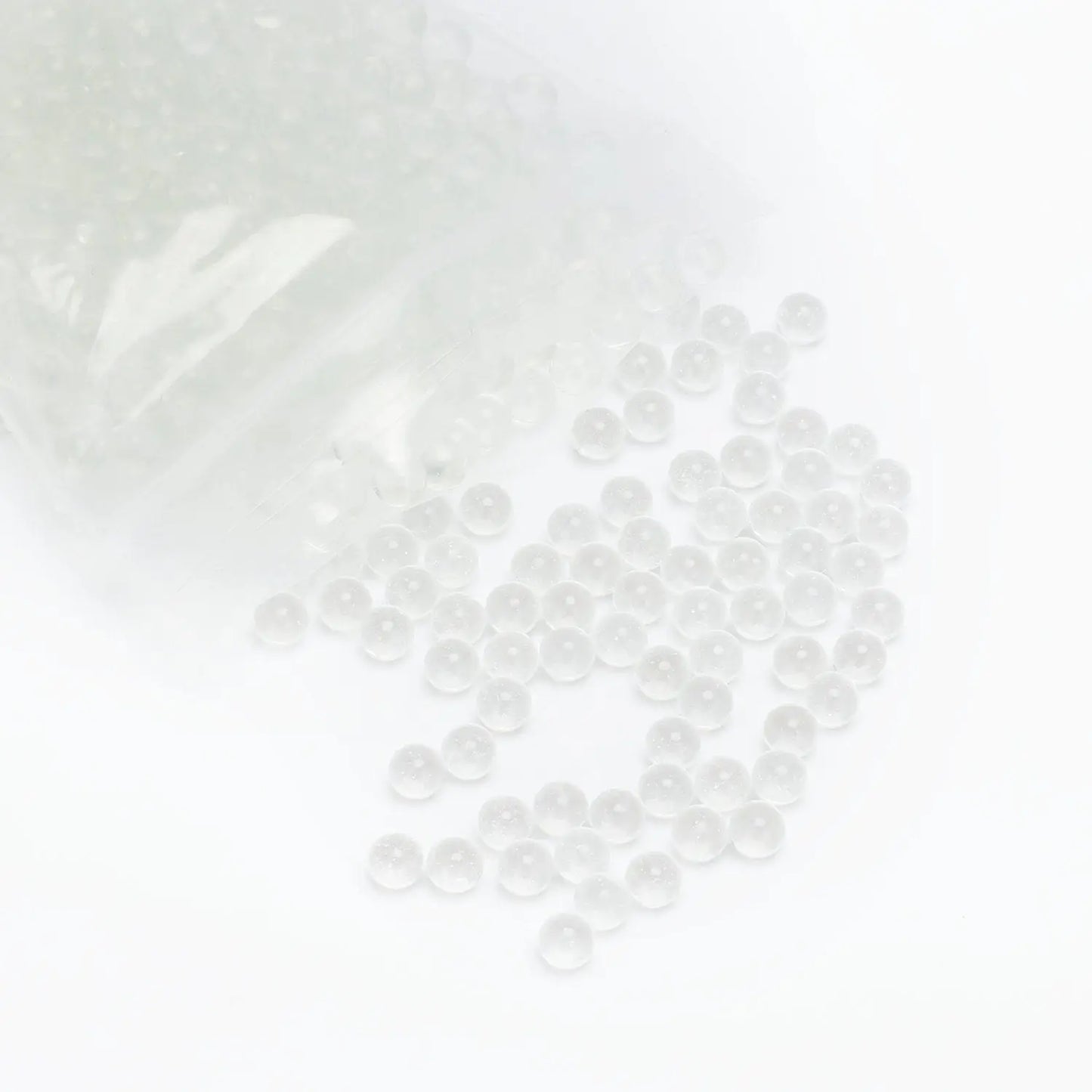 Round Glass Beads, 1000 pack Glass Beads 4-mm