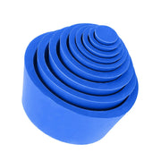 Close-up view showing the precise design and material of StonyLab Rubber Filter Adapter Cones Set